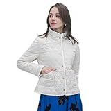 [Viaggio Blu] [ビアッジョブルー] スエードキルティングジャケット オフホワイト L