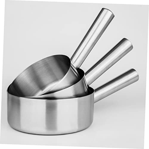 Cuillère à eau acier inoxydable élégante et louche de cuisine robuste