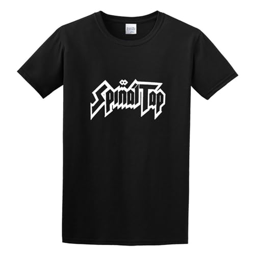 GAOYEA Huimin Spinal Tap None More Unisex 100% Cotton Short-Sleeve T-Shirts Black M