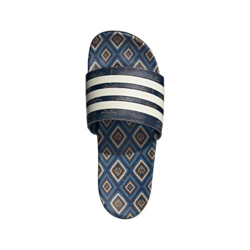 adidas Women's Adilette Comfort, Night Indigo/Cream White/Night Indigo, 103