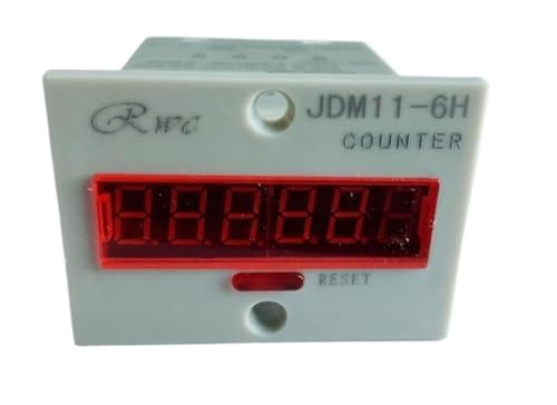 6 Digit Display Digital Counter JDM11-6H ZYC11-6H counter Power failure memory(Voltage count 24V)