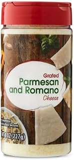 Grated Parmesan and Romano Cheese, 8 oz Shaker