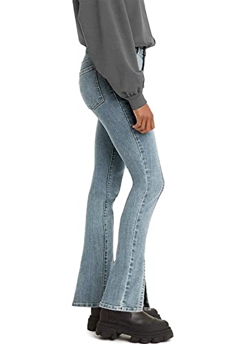 Women's Flare Bell Bottom Jeans Mid-Rise Bootcut Jean Stretch Denim Pants2
