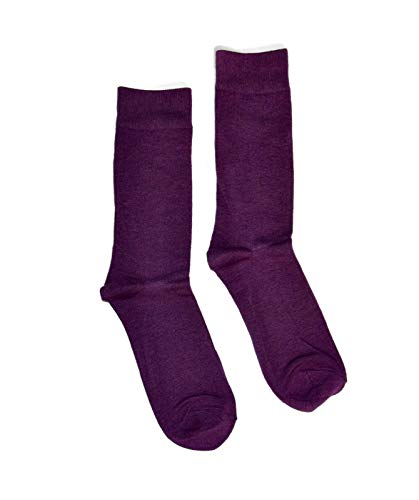 Men's Casual Dress Socks 1 Pair - Solid Colors