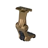 Gen2 FTC(Flip to Center) Magnifier Mount with Fast QD Lever, Improved Quick-Detach System, 2.26' Optical Centerline Height, Fits G33,G43,G45,HM3X,HM3XT,Juliet 3X/4X/5X,3X MAG-C,VMX-3T,MICRO3X,6X,Tan