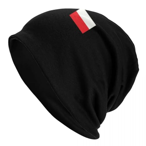 Bonnet Pologne homme femme, chapeau d'hiver chaud et bonnet tricoté Polska Patriot