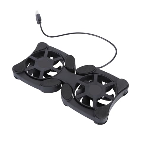 Base plegable para portátil con ventilador USB miniatura 1