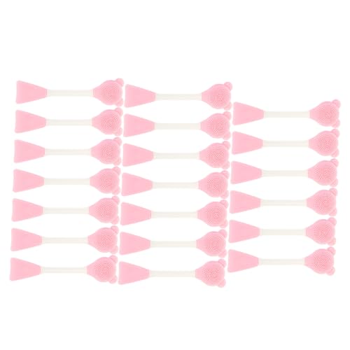 Pinceaux de maquillage pour masque en silicone rose pour vos soirées spa à la maison