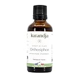 Karandja | Extrait de plante Orthosiphon Bio (Orthosiphon Stamineus) | Détox & Minceur | Phytothérapie | 50 ml | Fabriqué en France