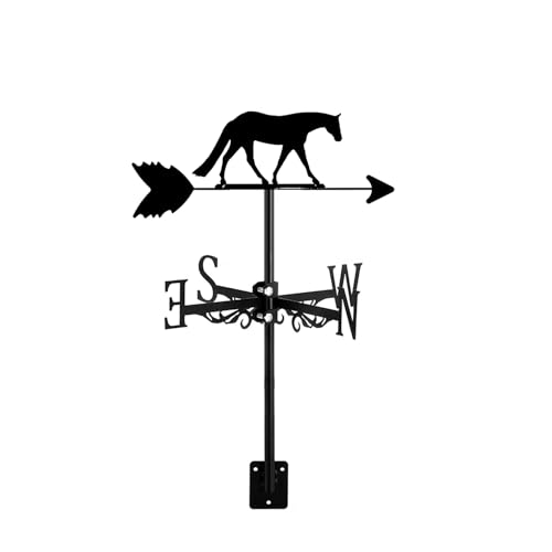 Garten Wetterfahne Windfahne aus Metall Pferd exquisites handgezeichnetes Richtungsschild für die Dachmontage im Außenbereich Gartendekoration Windfahne zur Richtungsanzeige im Garten Pferd 1 Garten Wetterfahne Windfahne aus Metall Pferd exquisites handgezeichnetes Richtungsschild für die Dachmontage im Außenbereich Gartendekoration Windfahne zur Richtungsanzeige im Garten Pferd 1