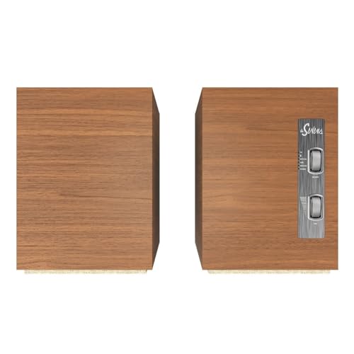 Image of Klipsch The Sevens Heritage Inspired (Pair) Powered Speakers - Walnut