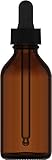 Piping Rock Dropper Bottle 2 fl oz Amber Glass Bottle (59 ml)