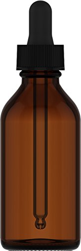 Dropper Bottle, 2 fl oz (59 mL) Glass Amber, Dropper Bottle