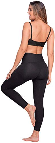 Leonisa high Waisted Compression Leggings for Women Butt Lifting Anti Cellulite Black Leonisa high Waisted Compression Leggings for Women Butt Lifting Anti Cellulite Black