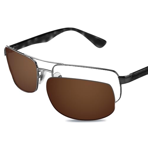 Image of 100% Precise-Fit Replacement Sunglass Lenses for RayBan RB3445 61mm