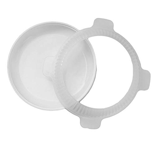 2 Pieces Round Silicone Cake Mold,For Mousses Ice Cream Chiffon Cakes Baking Pan Decorating Accessories Bakeware Tools-White - Thumbnail 3