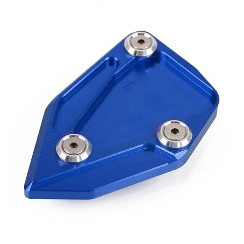 Motorrad Ständer Verlängerung Seite Stehen Enlarger Pad Platte Für BMW C600 SPORT C650GT C 650 GT 2013-2019 2020 2021 2022 2023(BLAU)
