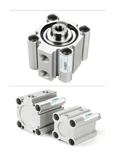 Vérin compact à double effet CQ2B finition haute précision pour usine - 5