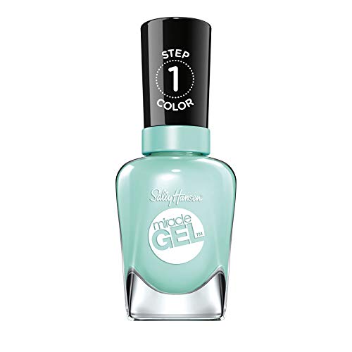 miracle gel nail polish blue - Sally Hansen Miracle Gel Nail Polish, Shade B Girl 699 (Packaging May Vary)