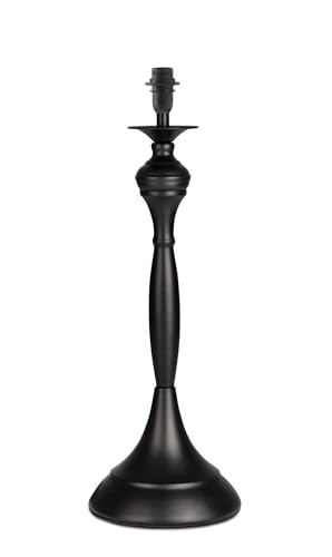 Lighting Supermarket Messini Large Black Elegant Candlestick Table Lamp Base Only