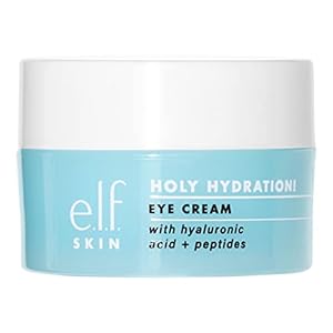 e.l.f. SKIN Holy Hydration! Eye Cream, Rich Hydrating Eye Cream For Minimizing Dark Circles, Infused With Hyaluronic Acid, Vegan & Cruelty-free