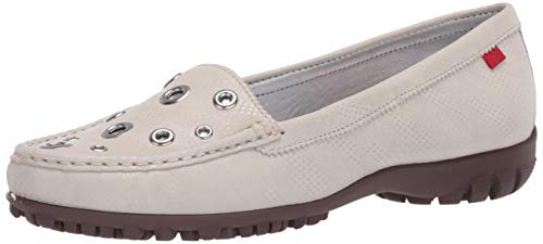 MARC JOSEPH NEW YORK Damen Leder Made in Brazil Mott Street Golf Schuh, Weiá (Cremefarbene und natürliche Sohle), 39.5 EU Cover