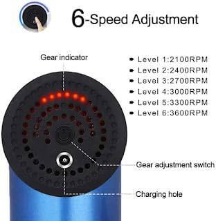 Karmabhuvi Facial Massage Gun Portable Vibration Full Body Massage with 4 Heads and 6 adjustable speed vibrators Karmabhuvi Facial Massage Gun Portable Vibration Full Body Massage with 4 Heads and 6 adjustable speed vibrators