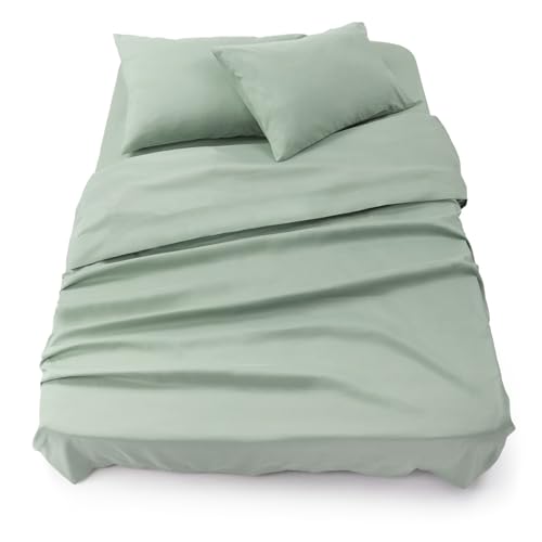 Blumtal Completo Letto Matrimoniale OEKO-TEX, Verde
