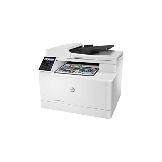 HP Color Laserjet Pro MFP M181fw - Impresora láser multifunción (WiFi, fax, copiar, escanear, imprimir en color, 16 ppm), color blanco