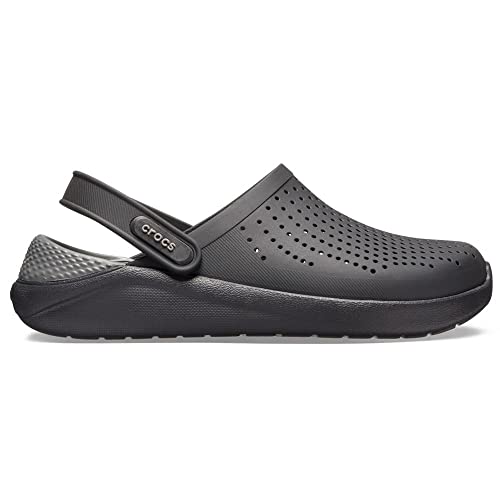 CROCS Literide Clog - Black/Slate Grey - M4W6 , 204592-0DD-M4W6, Unisex Adult , Black/Slate Grey , M