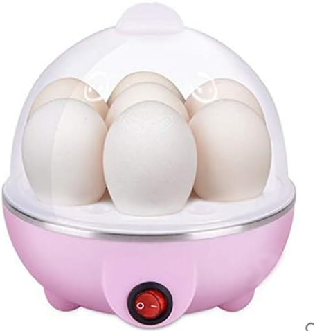 Formemory Electric Egg Cooker, 7 Egg Capacity for Hard or Soft Boiled Eggs Single Layer (Pink)