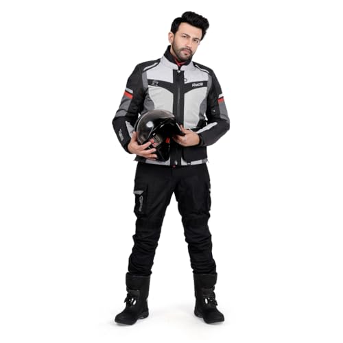 Image of Raida Rover 2 Touring Motorcycle Jacket | Lightest in Its Class | CE Level 2 Armoured | Hydration Bladder Compatible | Waterproof Rain & Thermal Liners included