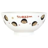「 ちびまる子ちゃん 」 お茶碗 11cm 電子レンジ 食洗機対応 食器 雑貨 チラシ柄 キャラクター グッズ 食器 雑貨 日本製 127157