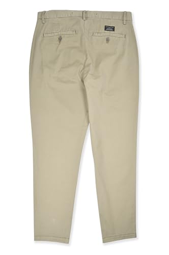 Banana Republic Mens 400028 Lived in Athletic Fit Cotton Chino Pants,2