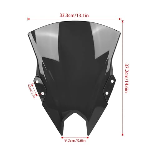 Bulle Haute Performance Double Courbure Moto 500 SE 2025 - 3