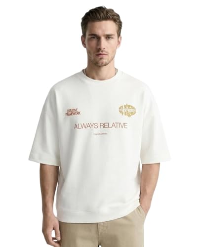 Image of ColorChakra Oversized Tshirt for Mens Down Shoulder Loose fit t-Shirt Men Oversize t-Shirt M to 4XL