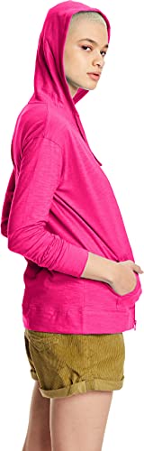 hanes women's slub jersey hoodie