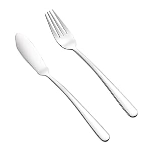 FUNOMOCYA Edelstahl Steakbesteck Set