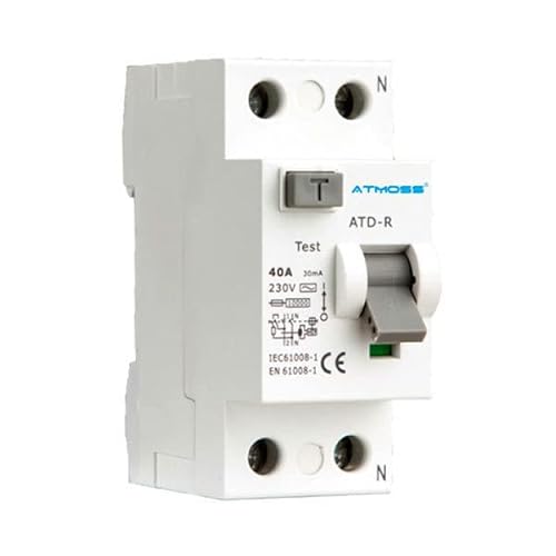 ATMOSS Diferencial Super Inmuniz. 2P 10Ka A 63A 300Ma marca Cover