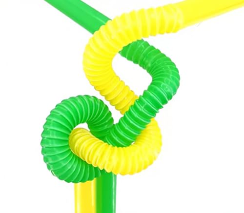 Pitillos flexibles desechables 10.2 in, pack 500 miniatura 3
