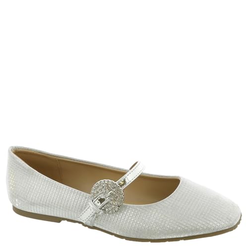 Ballerines plates confortables Kenneth Cole Elwood argentées en 37