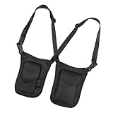 Deevoka Hiddens Underarm Shoulder Bag Fashion Pack for Running Travel Climbing Shopping, with Keychain Buckle