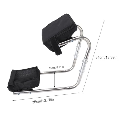 Genouillère de jardin multifonctionnelle avec support jambe pour travailler au sol