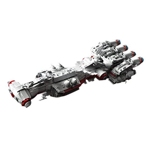 YLPCK Technik Baustein Sternenzerstörer Bauset, Moc Kleine Partikel Interstelllar Tantive IV, 2905+ Klemmbausteine Super…