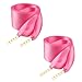 Apoukmty Women Fashion Satin Ribbon Shoelaces Ideal for Converse Nike Addidas (hot Pink)