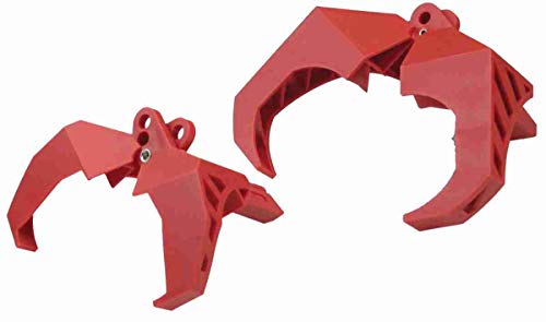 Panduit Corporation PSL-1059 Vertical and Parallel Ball Valve Lockout, Red