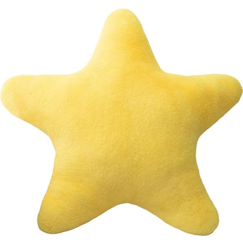 Coussin de sol en peluche, 18 cm, en forme d'étoile, coussin décoratif en peluche, pour canapé et lit, salon, chambre à coucher, cadeau d'anniversaire,...