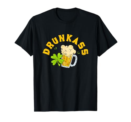 Drunkass / Funny Couple Matching St. Patrick's Day T-Shirt