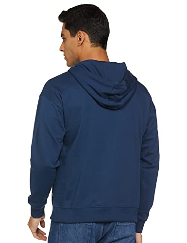 Image of Amazon Brand - INKAST Men Cotton Oversized Hooded Sweatshirt