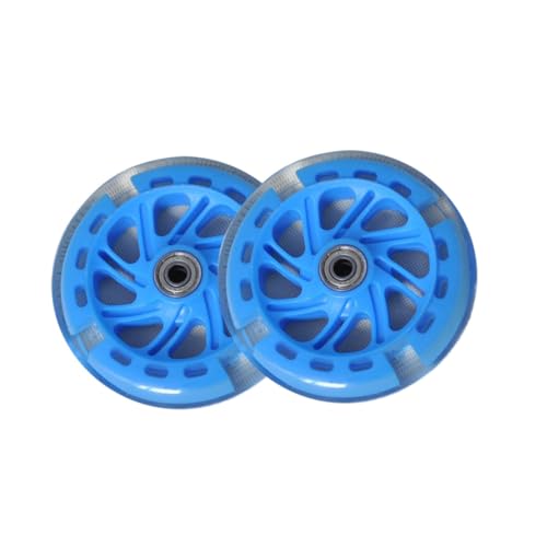 Totority 2Pcs Ruedas de Entrenamiento para Bicicleta con Neumáticos PU Silenciosos y Brillantes, Estabilizadores Robustos y Gruesos para Niños, Faciles de Instalar, Mejoran el Equilibrio y la Confianza en Bicicletas miniatura 1